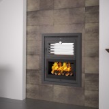 Estufa de leña insertable con horno HLI-200 F - FM Calefacción 1