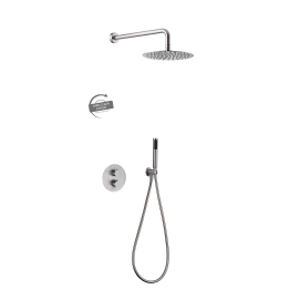 Kit termostático ducha empotrado 2-vías MOSCU acero S316 - GTK034 1