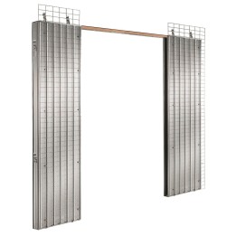 Armazón-premarco para puerta corredera ORCHIDEA BASIC doble 1