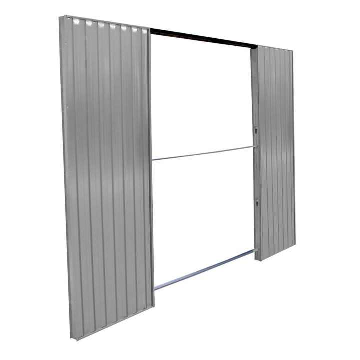 Armazón-premarco para puerta corredera ORCHIDEA YESO doble 1