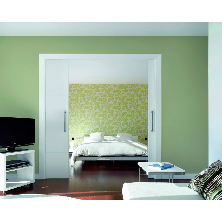 Armazón-premarco para puerta corredera ORCHIDEA YESO doble 3