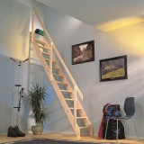 Escalera recta de madera MADRID - Maydisa 1