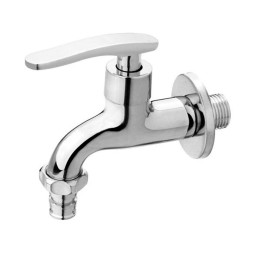 Grifo jardín 1/2" cerámico cromo - 18ZETA 1