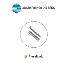 Escobillero metálico pared LINK - Mediterránea del Baño