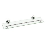 Repisa de cristal ODEON cromo - OD-02 1