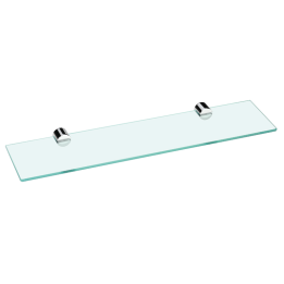 Repisa de cristal SENOA cromo - SE-02 1