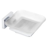 Jabonera pared NICK cromo - NI-09 1