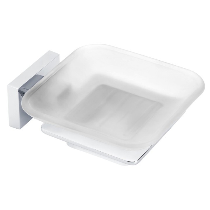 Jabonera pared NICK cromo - NI-09 1