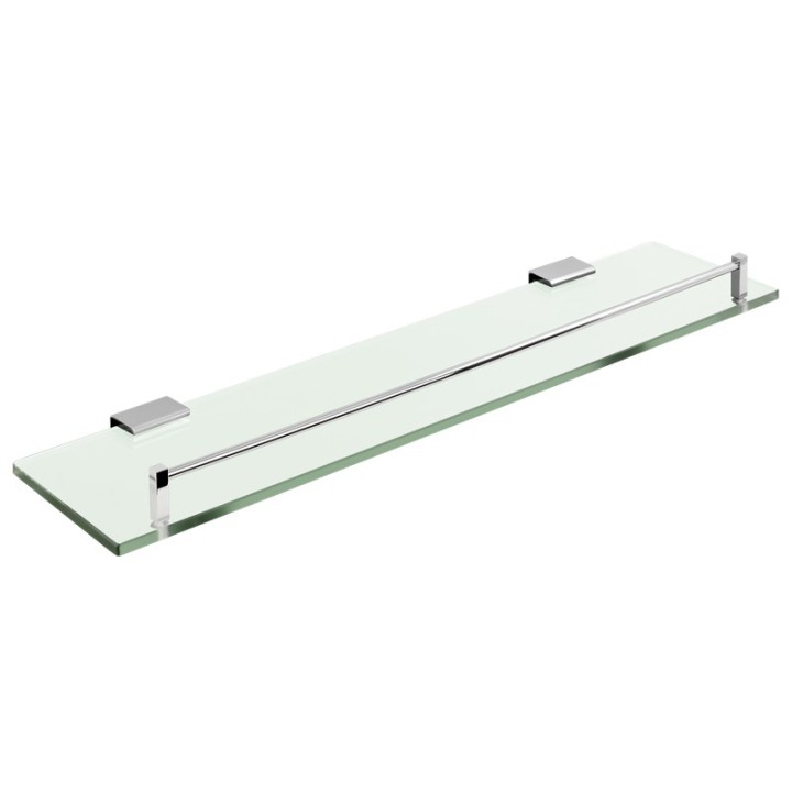 Repisa cristal KIRO cromo - KI-02 1