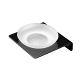Jabonera pared ARGOS negro - AR-09NG 1