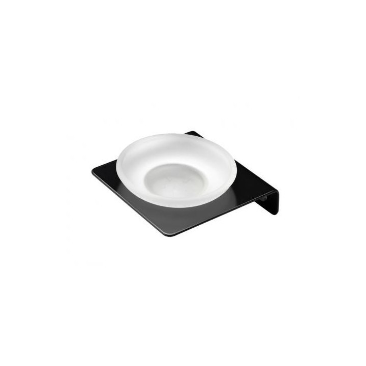 Jabonera pared ARGOS negro - AR-09NG 1