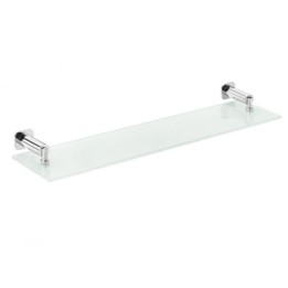 Repisa cristal BASIC cromo - BC-02 1
