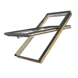 Ventana para tejado giratoria con eje superior FAKRO FYP-V 1