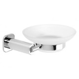 Jabonera pared BASIC cromo - BC-09 1
