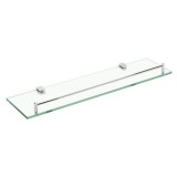 Repisa cristal DONA cromo - DO-02 1