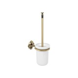 Escobillero pared BOLONIA oro viejo - BO-10+11 1