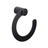 Toallero aro KALA negro - KA-04NG 1