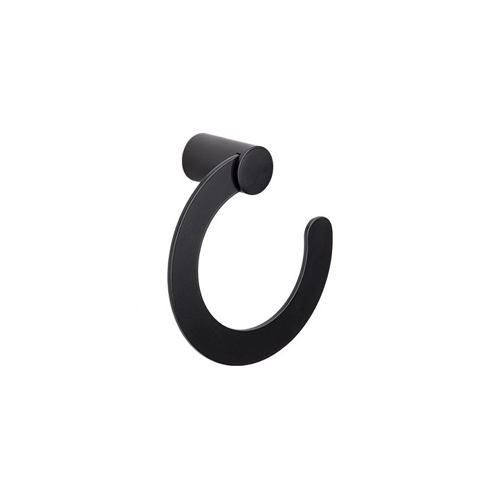 Toallero aro KALA negro - KA-04NG 1