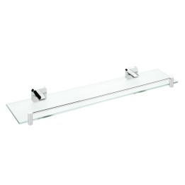 Repisa de cristal NUBA cromo - NU-02 1