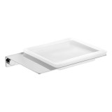 Jabonera pared PLEXO cromo - PL-09 1