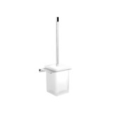 Escobillero pared PLEXO cromo - PL-10+11 1