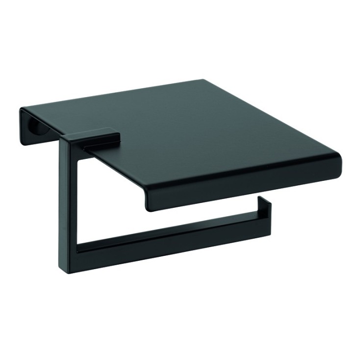Portarrollo Pared PLEXO negro - PL-01NG 1