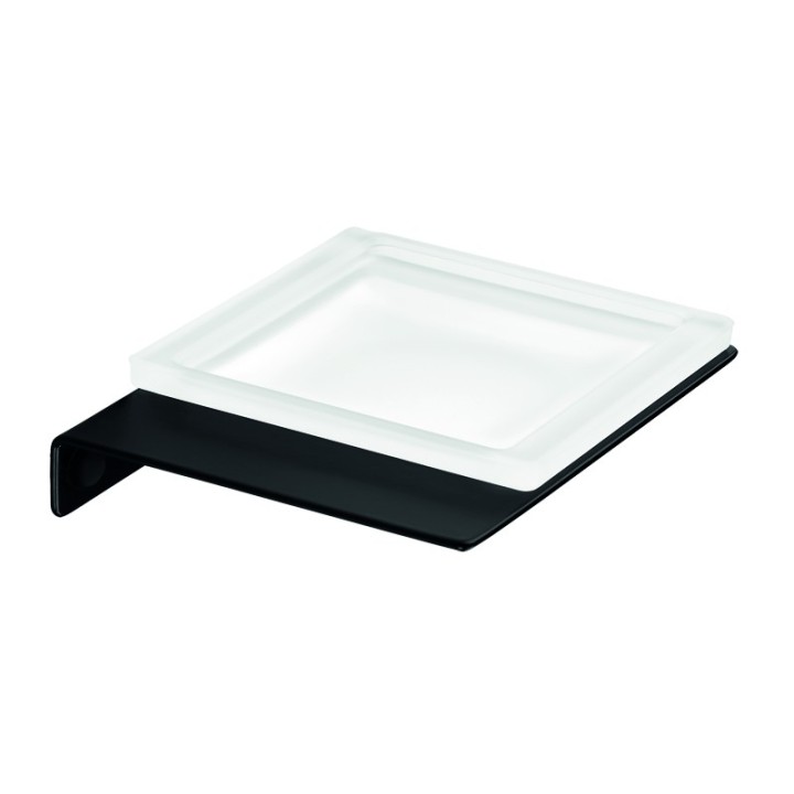 Jabonera pared PLEXO cromo - PL-09NG 1