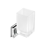 Portavaso pared RUBI cromo - RU-08 1