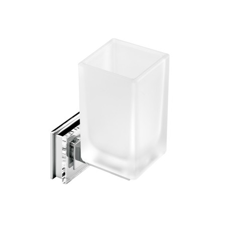 Portavaso pared RUBI cromo - PYP - RU-08