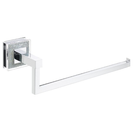 Toallero aro RUBI SWAROVSKI cromo - PYP - RUS-04