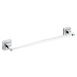 Toallero barra mediana RUBI SWAROVSKI cromo - RUS-07 1