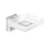 Jabonera pared RUBI SWAROVSKI cromo - RUS-09 1