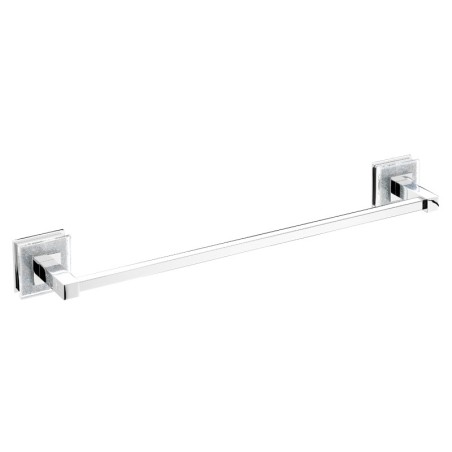 Barra pequeña RUBI SWAROVSKI cromo - PYP - RUS-14