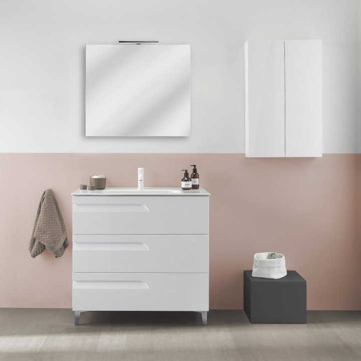 Mueble baño con patas VITALE configurable - Royo Group 4