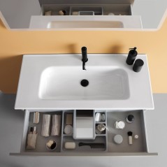 Mueble baño con patas VITALE lavabo - Royo Group