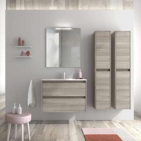 Mueble baño suspendido SANSA 2 / 4 cajones lavabo enzo - Royo Group