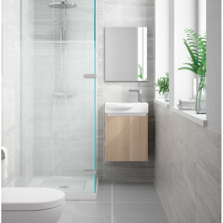 Mueble baño suspendido SLIM CURVO configurable - Avila:Dos 4