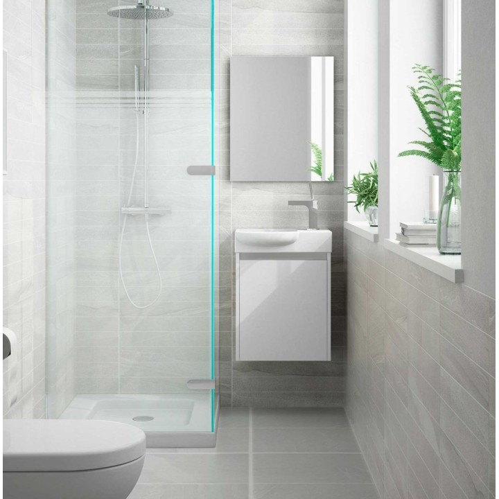 Mueble baño suspendido SLIM CURVO configurable - Avila:Dos 3