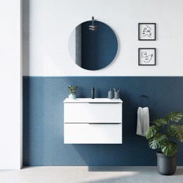 Mueble baño suspendido MIO COMPACT 2 cajones lavabo enzo - Royo Group 1