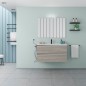 Mueble baño suspendido VIDA COMPACT con lavabo integrado - Royo Group Mueble baño suspendido VIDA COMPACT con lavabo integrado - Royo Group
