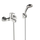 Monomando baño-ducha BASE-TRES cromo - 21517010 1