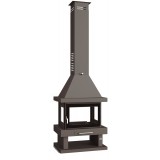 Chimenea de leña central C-104 K - FM Calefacción 3