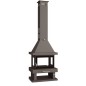 Chimenea de leña central C-104 K - FM Calefacción