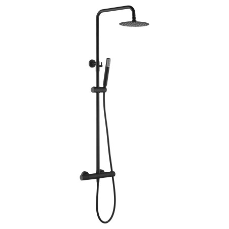 Conjunto monomando ducha LINE negro mate - BDD038/NG - Imex