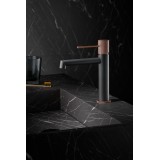 Monomando lavabo LINE gris mate/champagne - BDD038-1GC 2