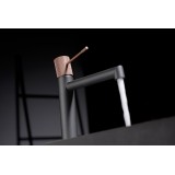 Monomando lavabo LINE gris mate/champagne - BDD038-1GC 3