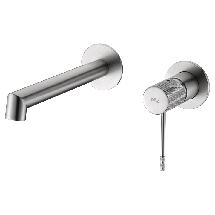 Monomando lavabo empotrado LINE niquel cepillado - GLD038/NQ
