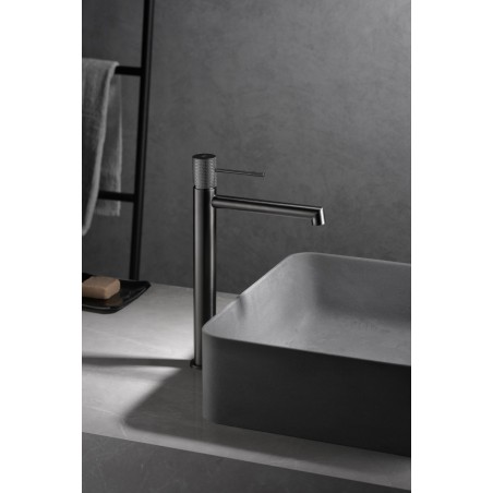 Monomando lavabo alto LINE Black Gun Metal - BDD038-3BGM