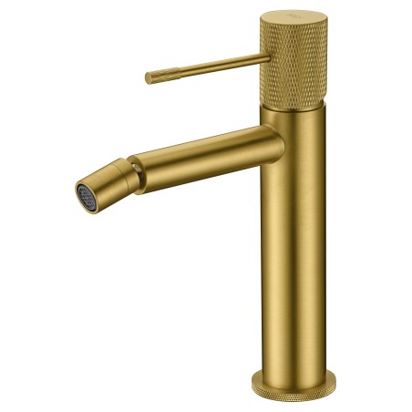 Monomando bidé LINE oro cepillado - BDD038-2OC - Imex