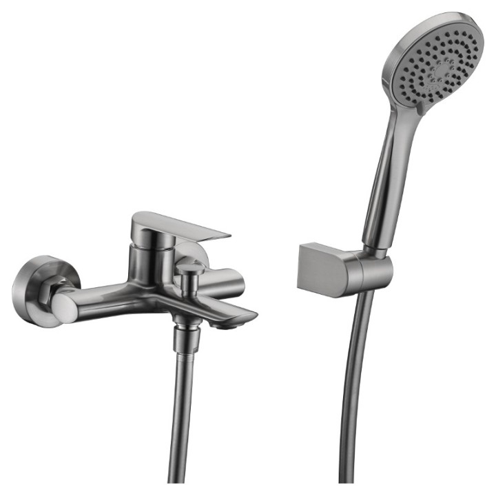Monomando baño-ducha URAL níquel cepillado - BDG040-4NQ